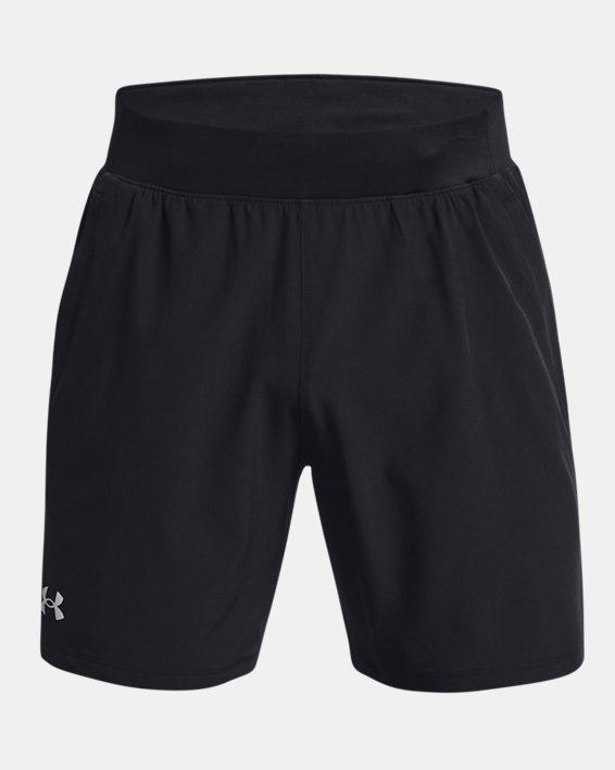 Men's UA SpeedPocket 7" Shorts, Black, pdpMainDesktop image number 5
